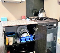 Двухместная студия с балконом и с красивым видом из окна (двуспальная кровать) в Жемчуг village