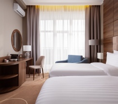 Номер Deluxe + с балконом и 2 односпальными кроватями в Movenpick Resort&SPA Anapa Miracleon