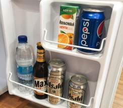 Номер эконом с 1 двуспальной кроватью (с завтраком) в Приморская