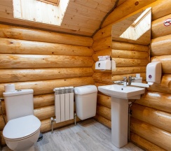 Большой коттедж с баней в Art hotel Nring