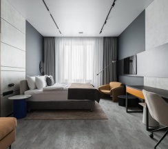 2-комнатный номер люкс в Kravt Hotel Innopolis