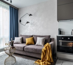 Апартаменты Lux East с 2 комнатами в Links apartments