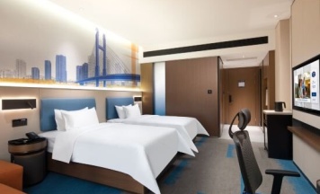 Двухместный номер Standard 2 отдельные кровати в Hampton by Hilton Hulunbuir Hailar Street