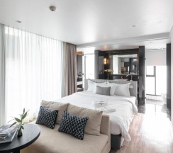 Двухместный номер Deluxe двуспальная кровать в Apartelle Jatujak Hotel