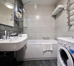 Двухместные апартаменты Корпус Центр №1 с 1 комнатой двуспальная кровать в Вальсет Премиум