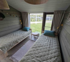 Коттедж с красивым видом из окна в Бали