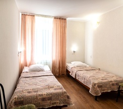 Двухместный номер Economy двуспальная кровать в Рубин