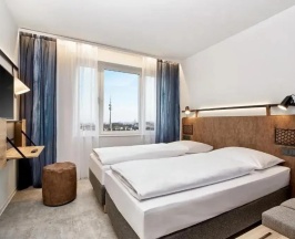 Двухместный номер Superior 2 отдельные кровати в H2 Hotel München Olympiapark