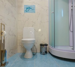 Улучшенный номер с большой круглой кроватью в Скайвью сити