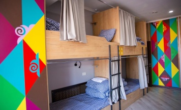 Кровать в общем номере (женский номер) в People Hostel & Suites