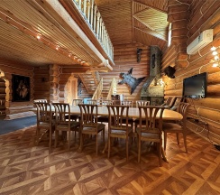 Коттедж Русский Стиль в Медвежья гора в Усть-Коксе