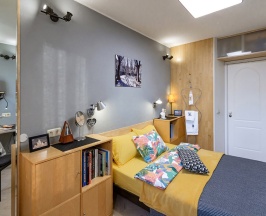 Двухместный номер Economy с видом на город двуспальная кровать в Соколов