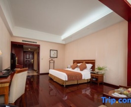 Двухместный номер Standard с видом на сад двуспальная кровать в Ningxia Yuehai Hotel