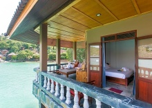 Одноместный номер Deluxe с видом на море в Koh Tao Relax Freedom Beach Resort