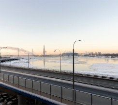 Deluxe студия с видом на реку в Sv Loft Apart