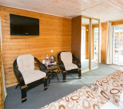 Стандарт с 2 отдельными кроватями (без вида) в Крестовая падь