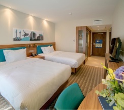 Номер стандарт с 2 односпальными кроватями в Hampton by Hilton Ufa