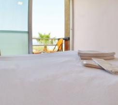 Одноместный номер Standard с красивым видом из окна в Rooms Smart Luxury Hotel & Beach