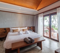 Вилла with Private Pool с 2 комнатами рядом с пляжем в Banana Fan Sea Resort