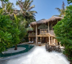 With Pool Crusoe с 2 комнатами в Soneva Fushi