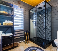 House 1 | Банный чан на территории в Берёзовая роща