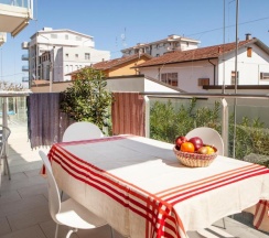 Апартаменты c 1 комнатой с балконом в Residence Sunrise Cesenatico