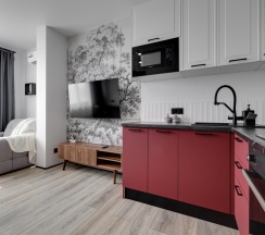1-комнатные апартаменты, 35 м², 12 этаж в Happy People