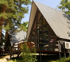 Дом с террасой в Чайка