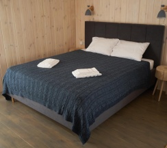 Коттедж премиум с 1 двуспальной кроватью в Лесной переулок