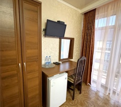 Двухкомнатный семейный четырехместный с балконом в Атриум