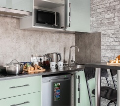 Grey - 2х местные апартаменты-студия у Ботанического сада (13 этаж) в Smart Lofts Moscow