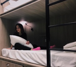 Капсула в женском номере на 6 мест в Хостелы Рус Театральная