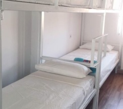 Кровать в общем номере в Hostel Sofía