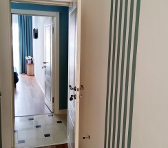 2-3 местный фасад с балконом в Прага