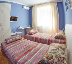 Двухместный стандарт с двумя кроватями №12 в Влада by richotels