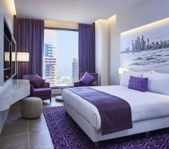 Люкс Prestige с 2 комнатами with skyline view в Отель Mercure Hotel Apartments Dubai Barsha Heights
