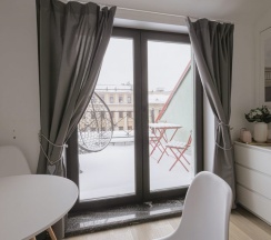 Апартаменты с видом на Невский проспект в Nevsky Avenue