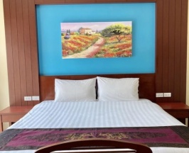 Двухместная студия Comfort двуспальная кровать в Baan Sudarat