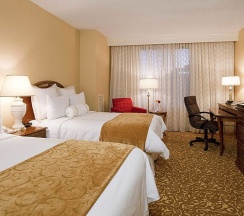Четырёхместный номер Standard 2 отдельные кровати в Austin Marriott South