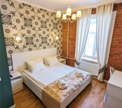Комфорт с 1 большой кроватью или 2 раздельными кроватями в Art deco Primorskiy