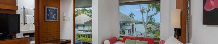 Двухместная Спадаю вилла Deluxe двуспальная кровать в Centara Villas Samui