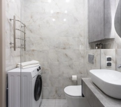 Апартаменты c 1 комнатой с балконом в Hugge Place