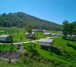 Шале c двумя раздельными кроватями 1-я линия в Маральник Altai Palace