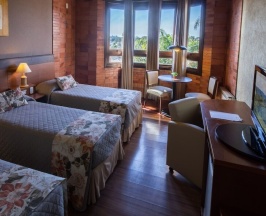 Двухместный номер Luxury 2 отдельные кровати в Hotel Serra Nevada