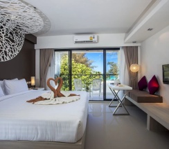 Номер Deluxe с видом на море в Coral Inn
