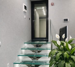 1-комнатные апартаменты с 1 двуспальной кроватью, 28.8 м², цокольный этаж в Апартаменты на Ветеранов