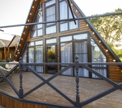  А-Фрейм "Таинственный лес" в Кипарис