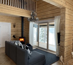 Коттедж премиум (Зелёный дом) в Forrest Lodge Karelia