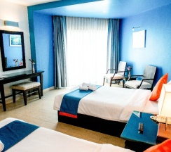 Двухместный номер Superior с частичным видом на море 2 отдельные кровати в Seabreeze Jomtien Resort