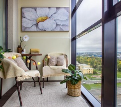 1-комнатные апартаменты студия #399 в Natalie Apartments на шоссе Пулковское 14Е